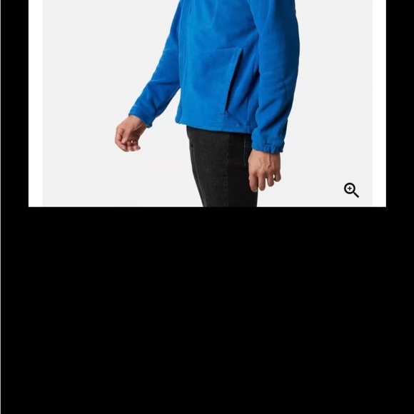 Columbia BLIE FLEECE ZIPPER jacket. SIZ EXLG GC - Picture 5 of 7